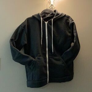 New - Men's Black Zip-Up Hoodie from Amazon